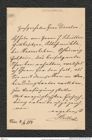 Nachlass Franz Steindachner, Brief von D. Sroitack an Franz Steindachner (04.04.1884), Inv.Nr. 503.02, Seite 1